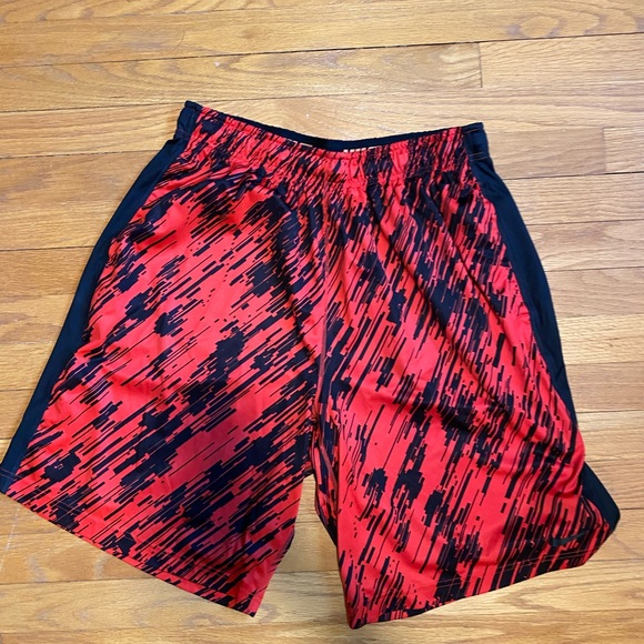 Men’s Red and Black Nike Dri Fit Shorts - Large - Picture 1 of 2